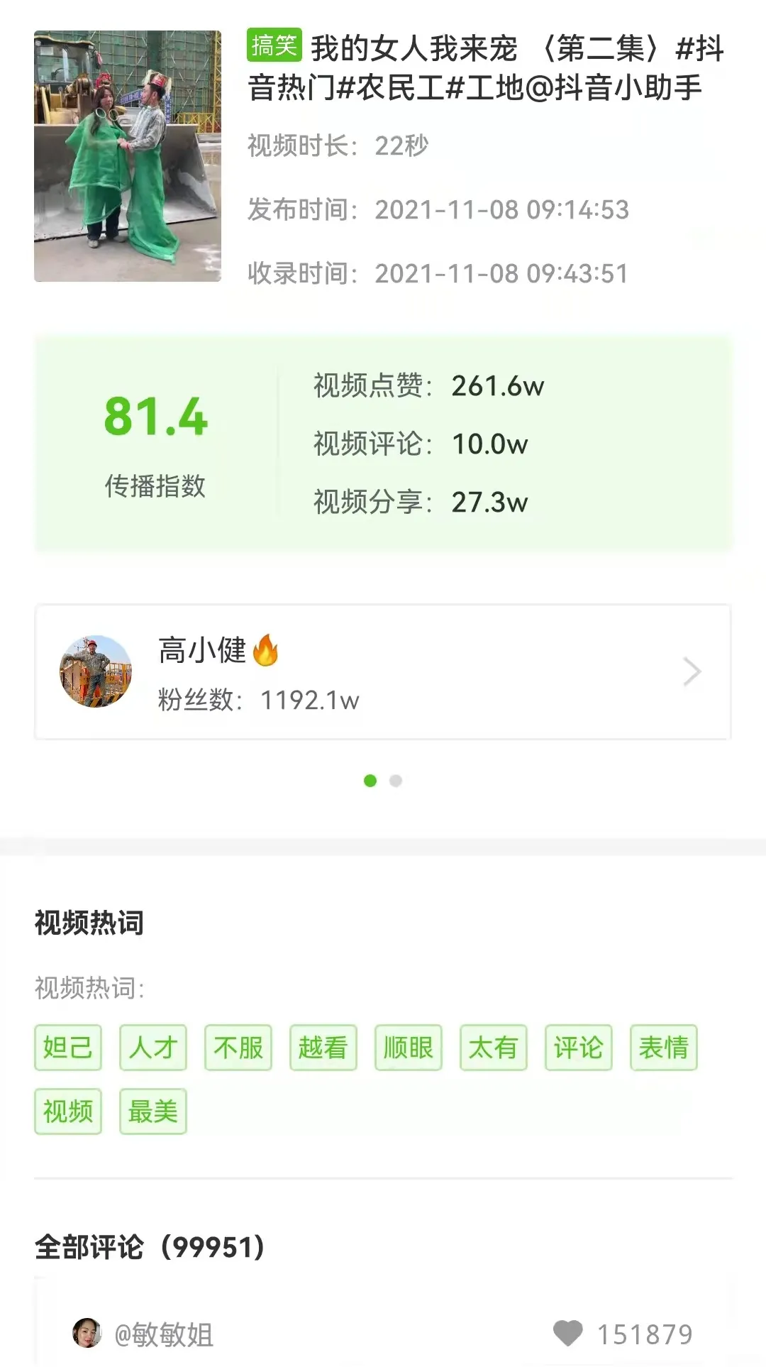 可爱屁1周抖音涨粉177万，近期还有哪些爆粉赛道不容错过？